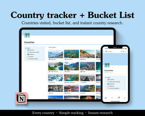 Includes every country with flag and image. See quick analytics on your travel stats. Add countries to your bucket list and visited list. Mark them as visited or checked off easily. Includes basic information for each country such as language, currency, plug type, high season, low season, rainy season, avg. monthly temperature. Select your preferred temperature scale to customize.