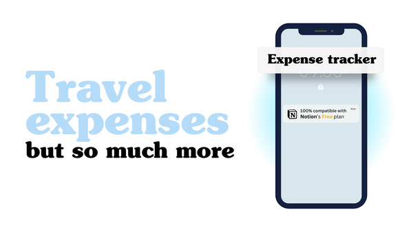 Track all travel expenses in seconds on the go. Notion template to easily log you and fellow traveller expenses. Add expenses in over 30+ currencies and convert to your own currency. One-time purchase.
