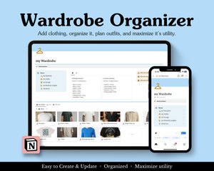 Create a virtual wardrobe and clothing tracker. You can look through all your clothes virtually, sort them, store them, and find them on-the-go.