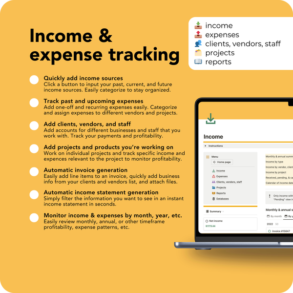 P&L Tracker for Small Businesses